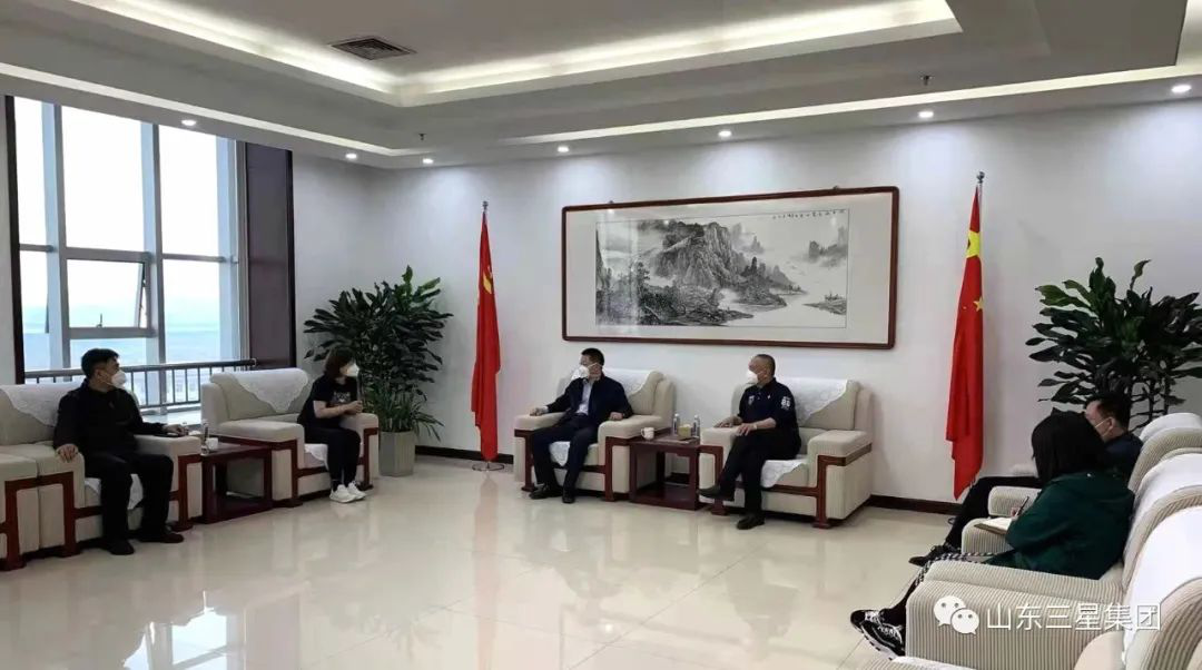 鄒平市委常委、宣傳部長，副市長商獻(xiàn)文到山東三星集團(tuán)調(diào)研疫情防控和生產(chǎn)經(jīng)營情況