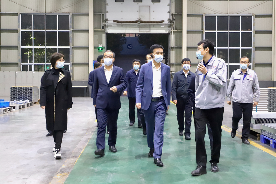 濱州市委副書記、市長(zhǎng)李春田一行來(lái)山東三星集團(tuán)調(diào)研